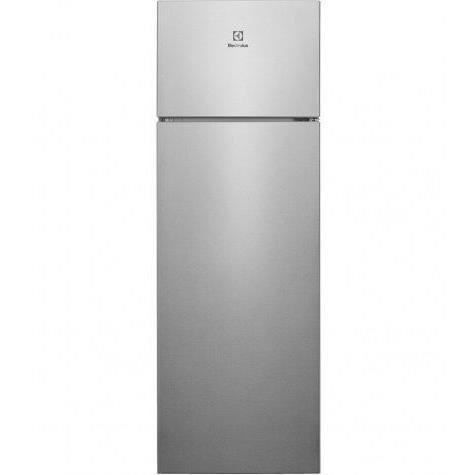 ELECTROLUX LTB1AF28X0 - Réfrigérateur congélateur haut - 281L (240+41) - Froid statique - A+ - L55,1cm x H 161cm - Inox - Photo n°1