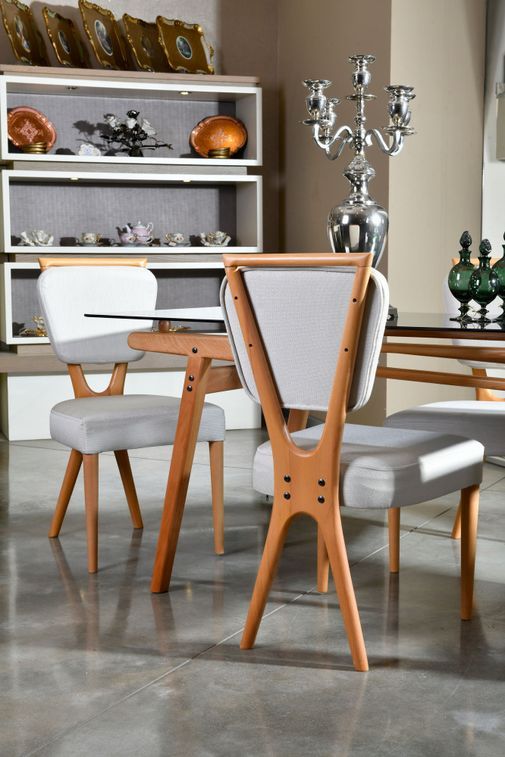 Homylin Ensemble de table de salle à manger moderne du milieu du siècle  pour 4 tables de cuisine et chaises de salle à manger en verre trempé Doré  