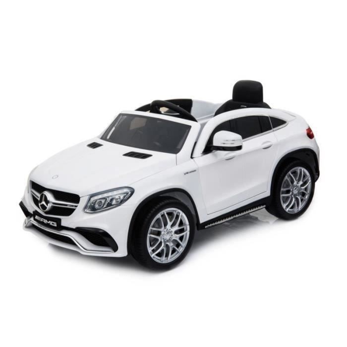 EROAD - Mercedes GLE AMG Blanc - 12V - Roues gomme - MP3 - Photo n°1