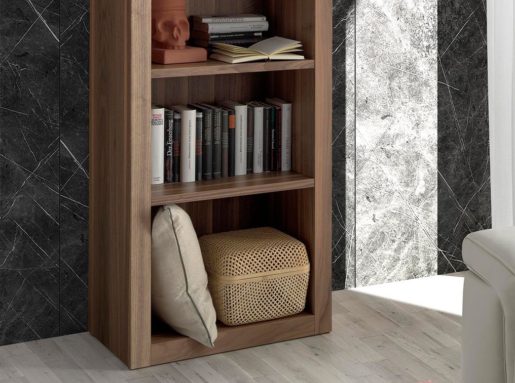Bibliothèque étagère armoire meuble de rangement 5 niveaux 190 cm