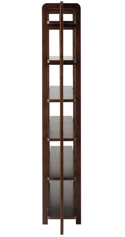 Etagère vintage 6 niveaux en bois marron Loulou L 200 cm - Photo n°3