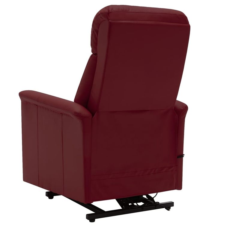 Fauteuil de massage inclinable de bureau Rose Similicuir