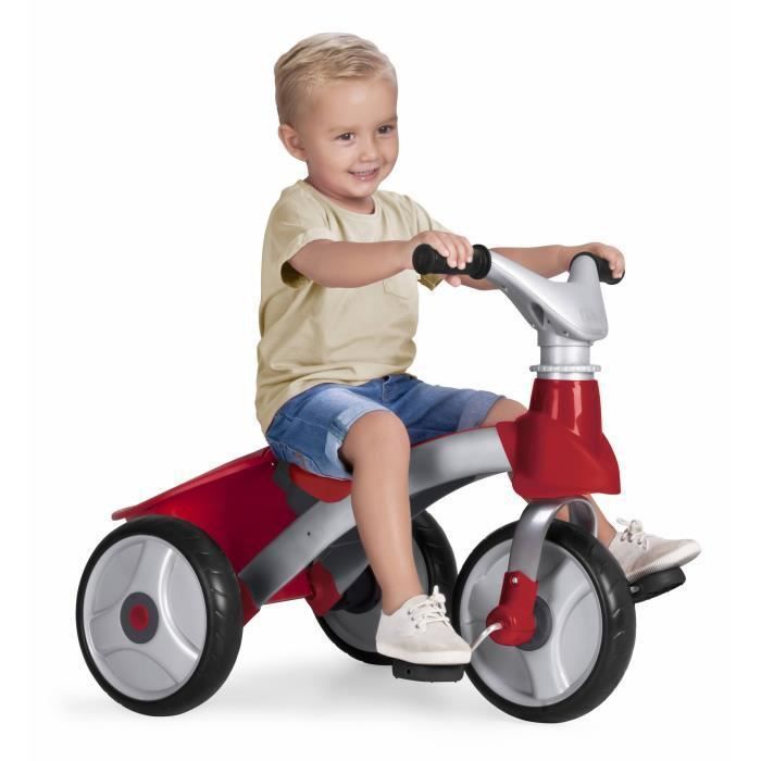 FEBER - Tricycle Baby Trike Easy Evolution - Rouge - Photo n°5