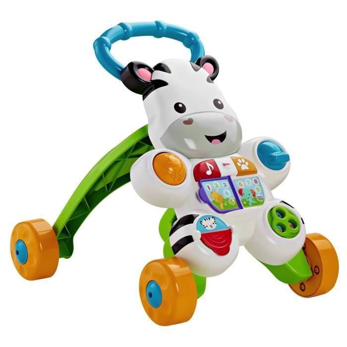 FISHER-PRICE - Mon Trotteur Zebre Parlant - 6 mois et + - Photo n°1