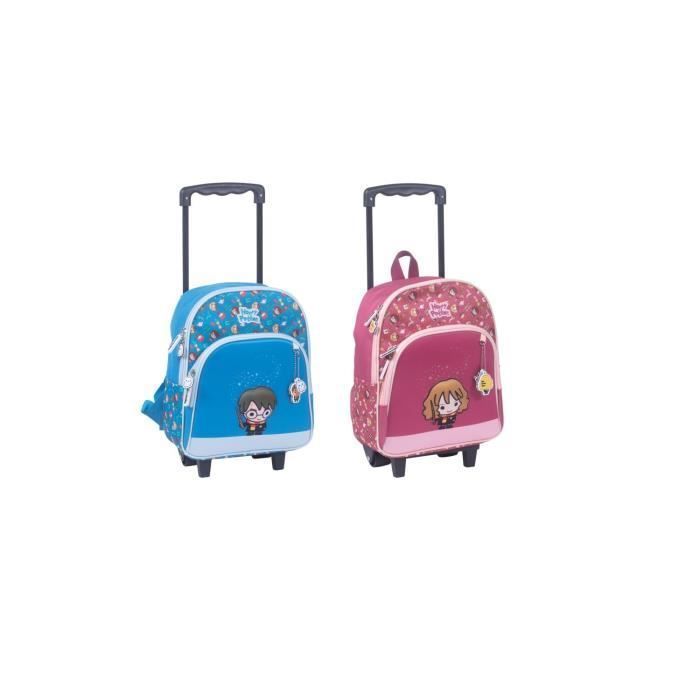 FKIDABORD - Sac a dos trolley baby 1 compartiment harry potter chibibi 2 decors assortis - Photo n°1