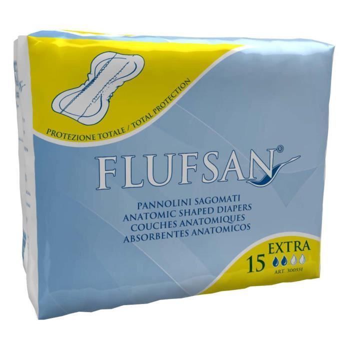 FLUFSAN Changes anatomiques extra pour incontinence moyenne a sévere x15 - Photo n°1