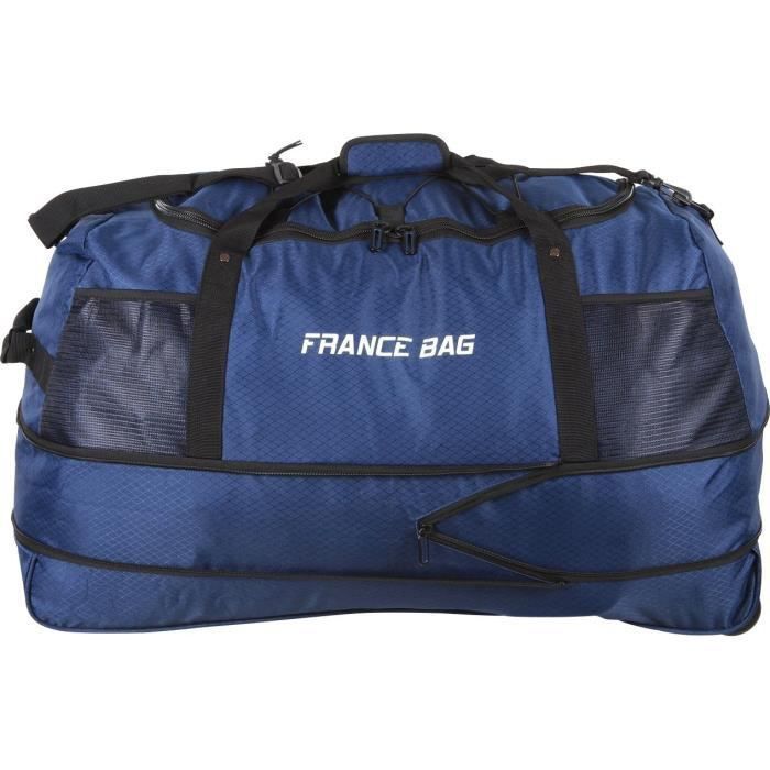 FRANCE BAG Sac de Voyage Pliable XXL Polyester 81cm Bleu Marine - Photo n°1