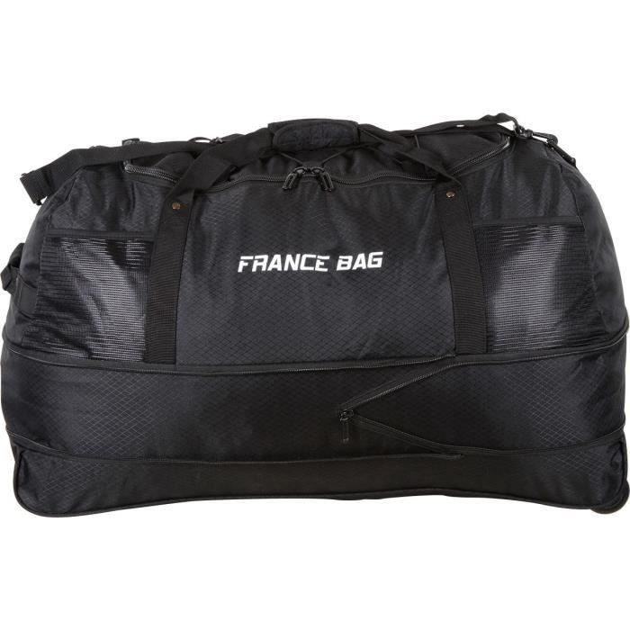 FRANCE BAG Sac de Voyage Pliable XXL Polyester 81cm Noir - Photo n°1