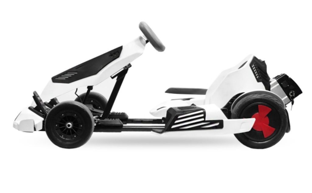 Go Kart enfant 700W lithium 54V blanc et noir Segway - Photo n°3