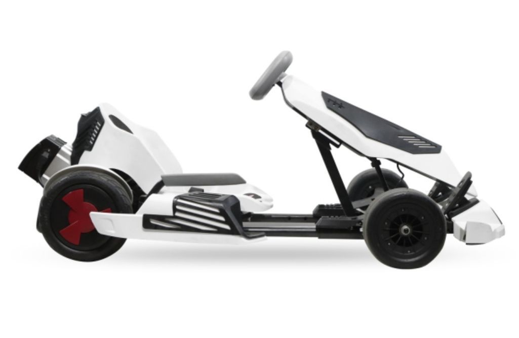Go Kart enfant 700W lithium 54V blanc et noir Segway - Photo n°2
