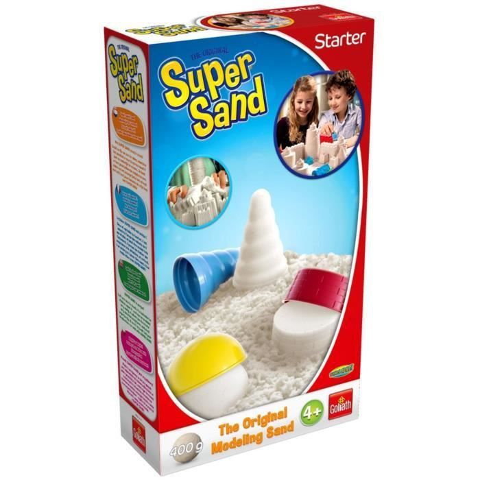 Goliath - Super Sand Starter - Loisir créatif - Sable a modeler - Photo n°1