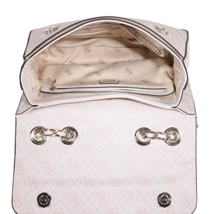 GUESS - sac a main femme - gris clair 2 - Photo n°3