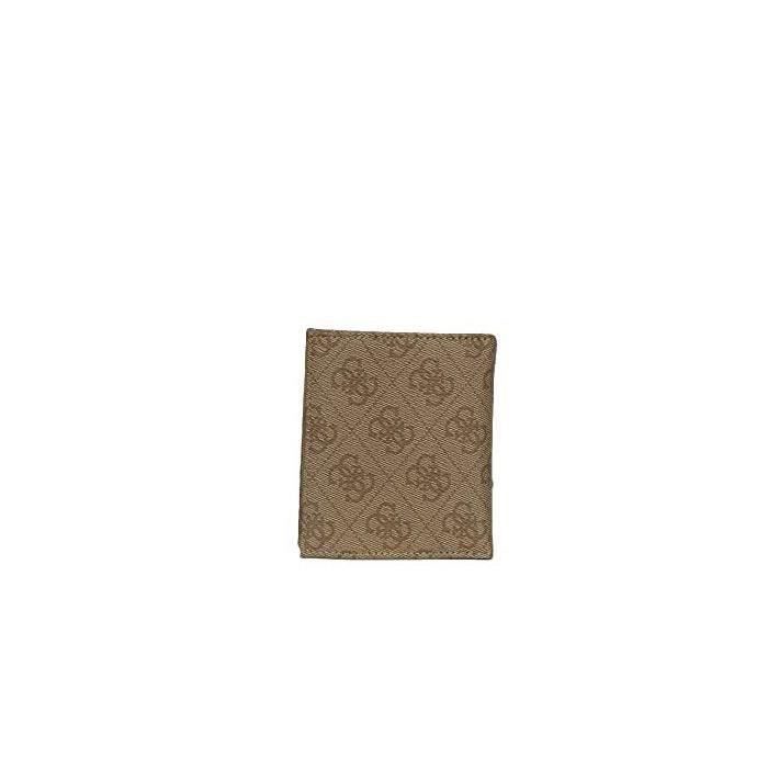 GUESS Sac homme Vezzola small Billfold Beige / marron - Photo n°3