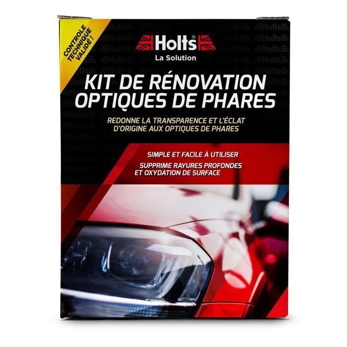 HOLTS Kit Rénovateur d'optique de phare - Photo n°2