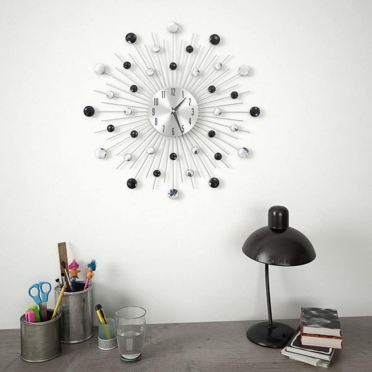 Horloge murale avec mouvement à quartz Design moderne 50 cm 2 - Photo n°2