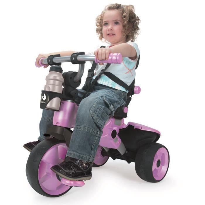 INJUSA Tricycle enfant évolutif City Rose - Photo n°4