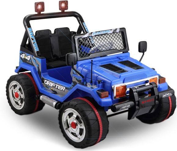 Jeep électrique BMX Bleu - Photo n°1