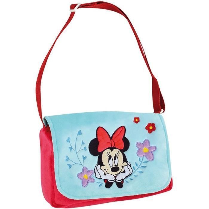 Jemini Disney Minnie sac besace en peluche h.22 x l.30 cm pour enfant - Photo n°1
