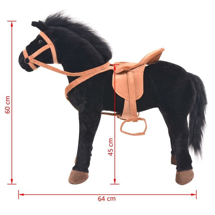 Fouet cheval noir pour équitation, 1 pièce, offre spéciale, 25 pouces, 69CM  de Long, pièces d'extérieur - AliExpress