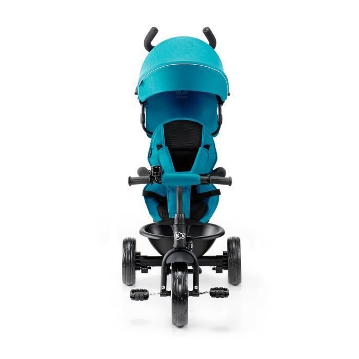 KINDERKRAFT - Tricycle évolutif ASTON bleu turquoise - Des 9 mois - Photo n°2