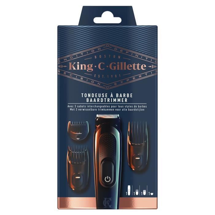 KING C. GILLETTE Kit Tondeuse a barbe - Photo n°2