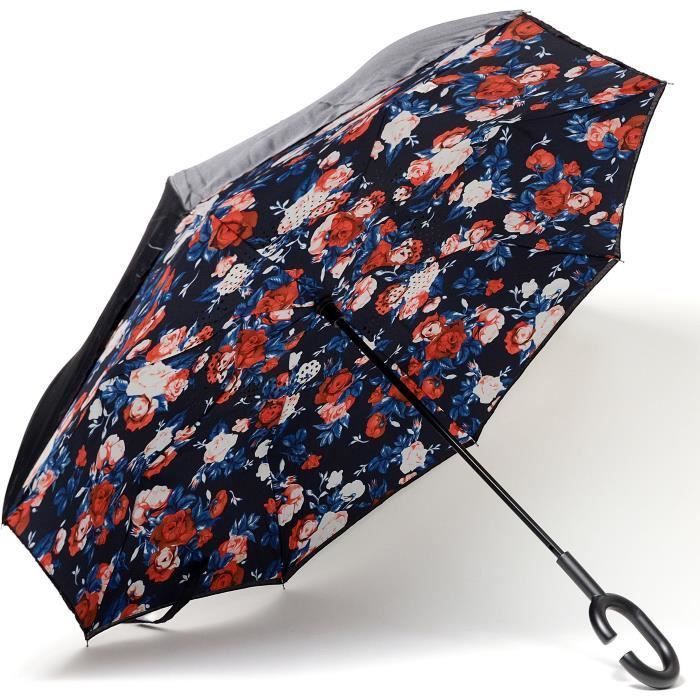 KINSTON Parapluie inversé Imprimé a Fleurs - Photo n°3