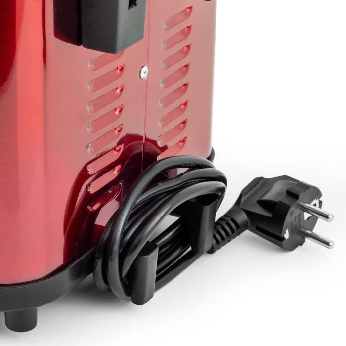 KITCHENCOOK - FR1010_RED - Friteuse - 900W - 1,5L - Rouge - Photo n°4