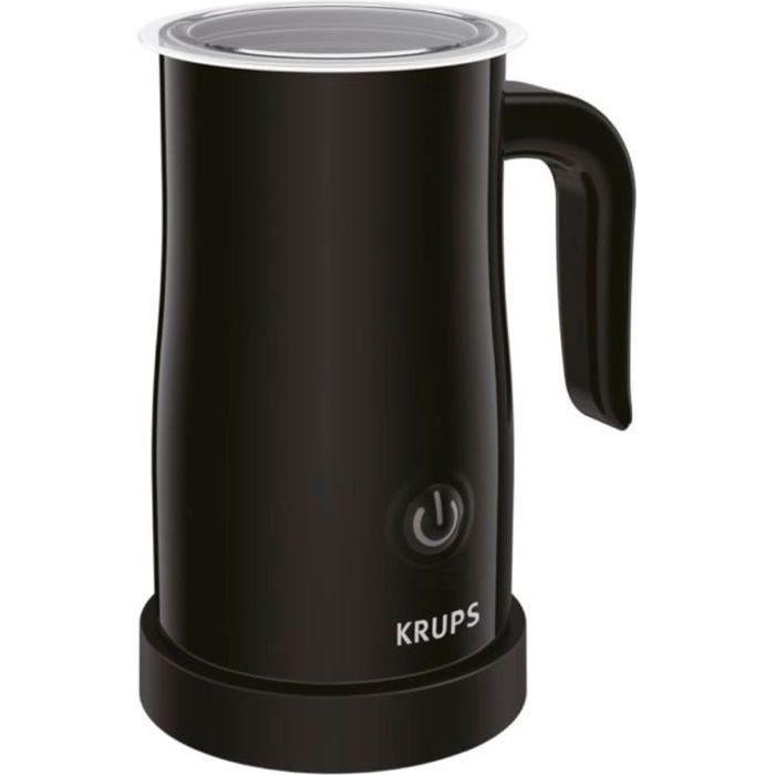 KRUPS XL100810 Mousseur a lait automatique - 2 fonctions mousse et chauffe - Noir - Photo n°1