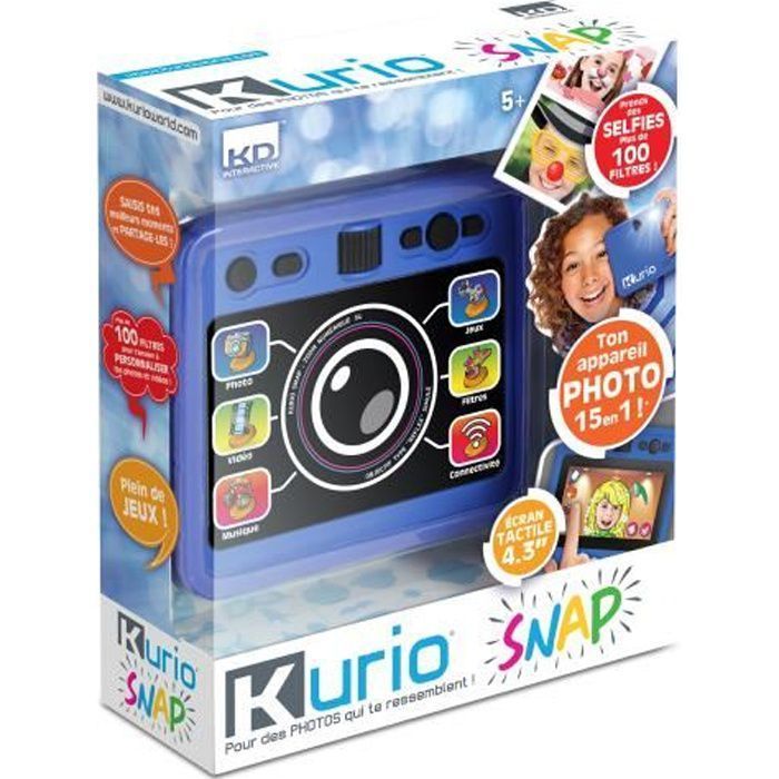 KURIO SNAP Appareil Photos et Selfies - bleu - Photo n°1