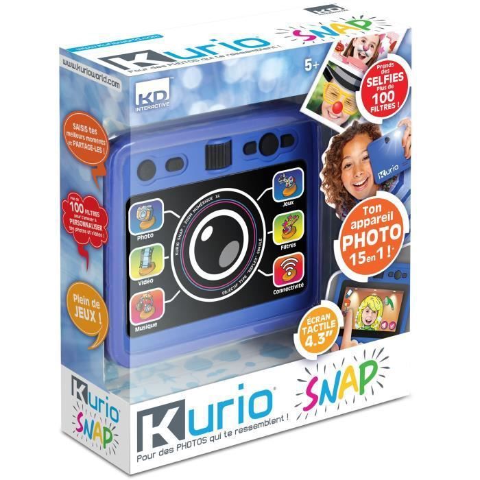 KURIO SNAP Appareil Photos et Selfies - bleu - Photo n°3