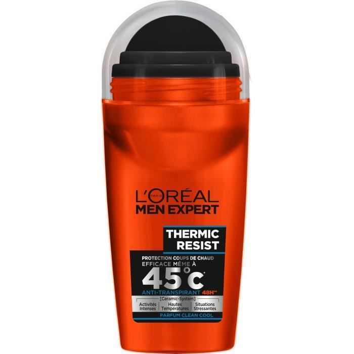 L'Oréal Men Expert Thermic Resist Déodorant Bille Homme - 50 ml - Photo n°1