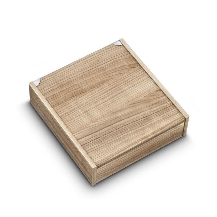 LA TABLE D'ALBERT Ménagere de 48 pieces avec coffret en bois - Inox - Photo n°3