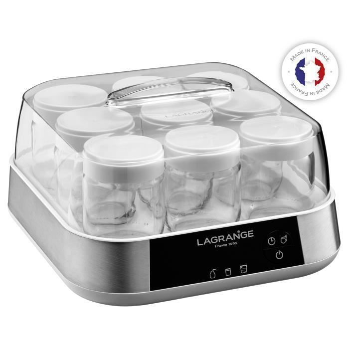 LAGRANGE 459601 LIGNE Yaourtiere-fromagere - 18 W - Inox - Photo n°1