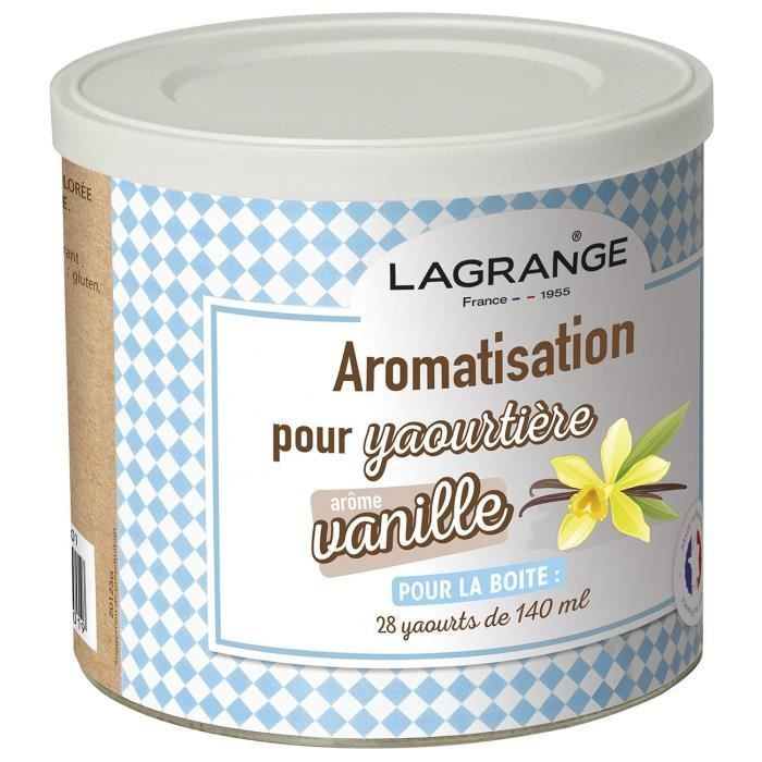 LAGRANGE Aromatisation Vanille pour yaourts - 380310 - 500 g - Photo n°1