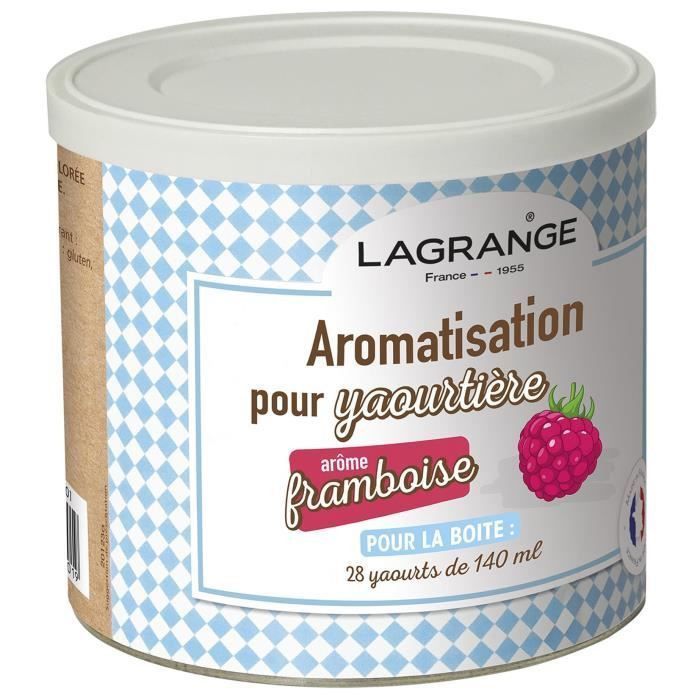 LAGRANGE Aromatison framboise pour yaourts - Photo n°1
