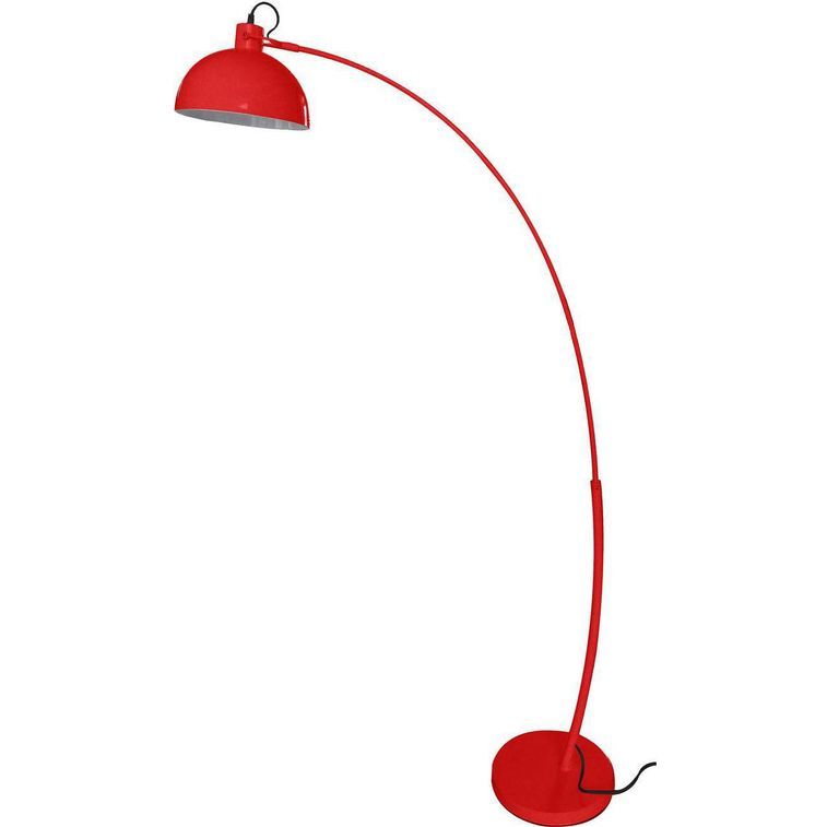 Lampadaire métal rouge Pausini - Photo n°1