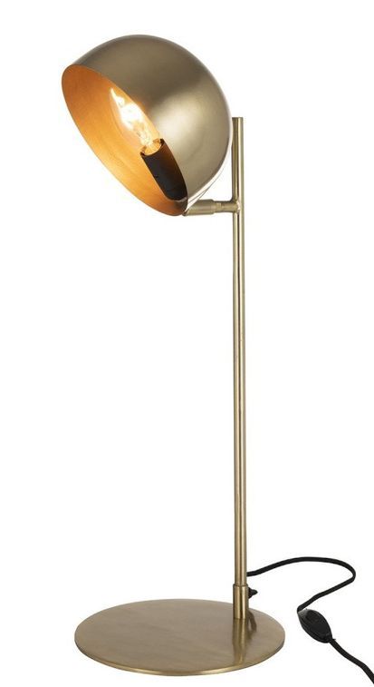 Lampe de bureau métal doré Ysarg - Lot de 2 - Photo n°3