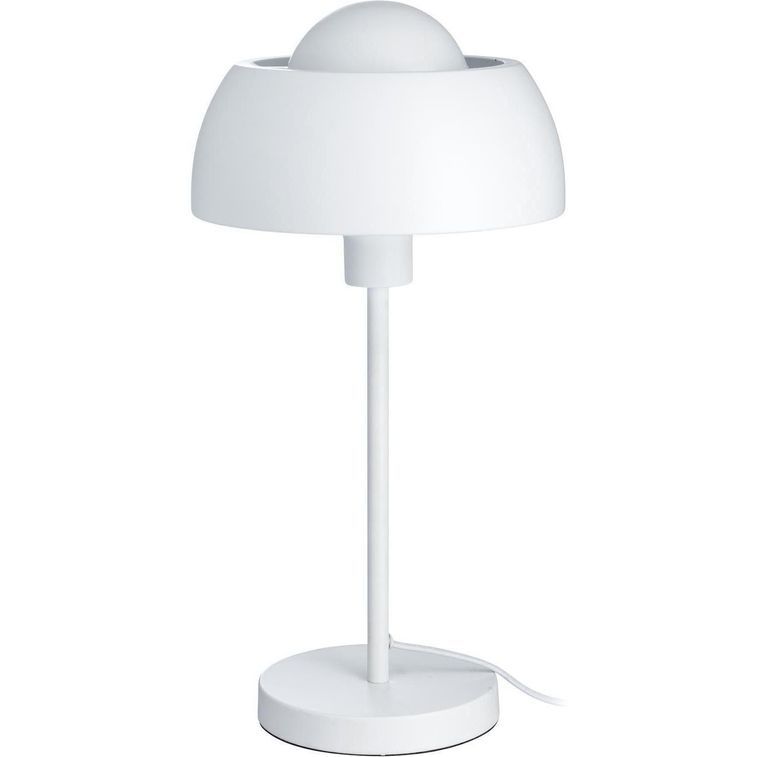 Lampe de table métal blanc Rialy - Photo n°1