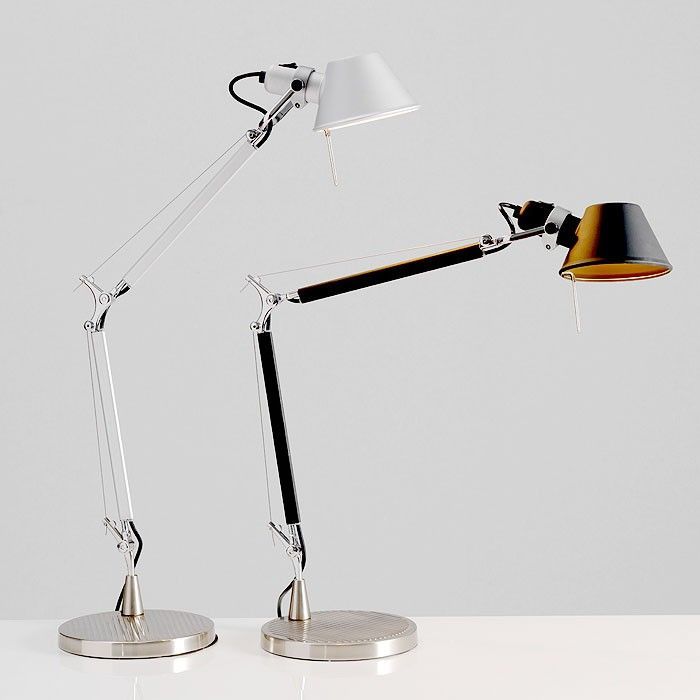 Lampe de table métal chromé Aviar - Photo n°1
