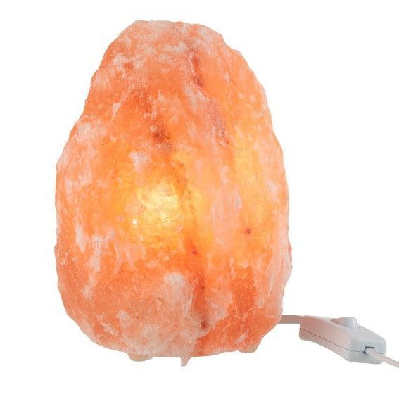 Lampe de table pierre de sel orange Uchi - Lot de 4 - Photo n°1
