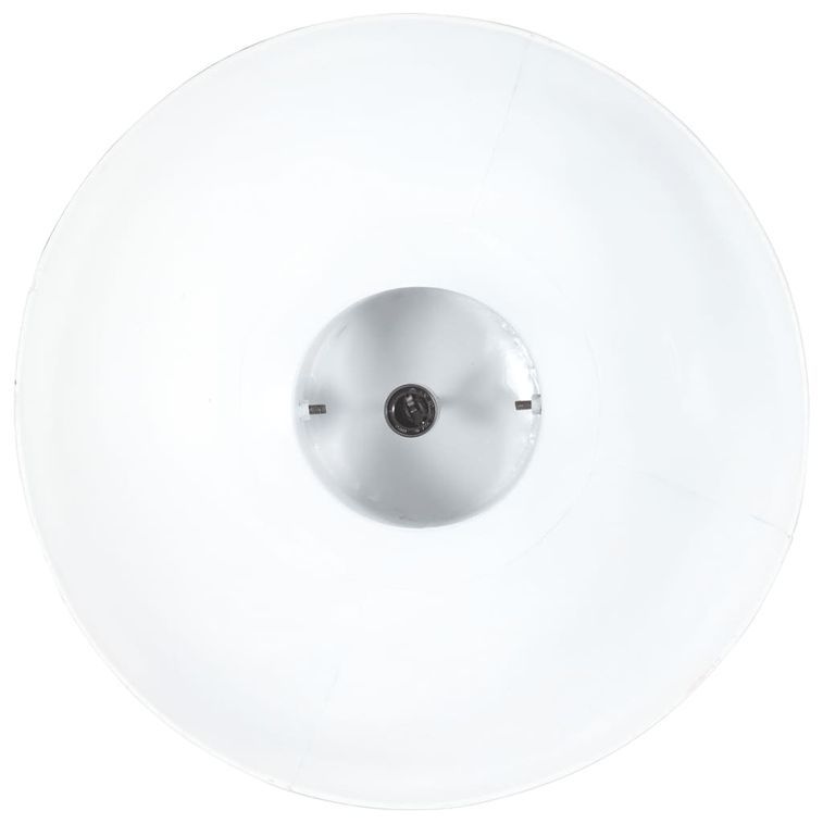 Lampe suspendue industrielle 25 W Blanc Rond Manguier 52 cm E27 - Photo n°9