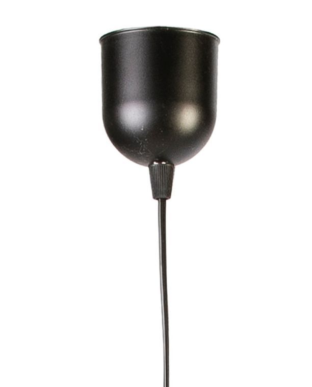 Lampe suspension osier gris Nathi D 41 x H 30 cm - Photo n°2