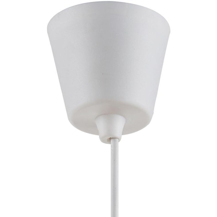 Lampe suspension PVC blanc Cikaj - Photo n°5