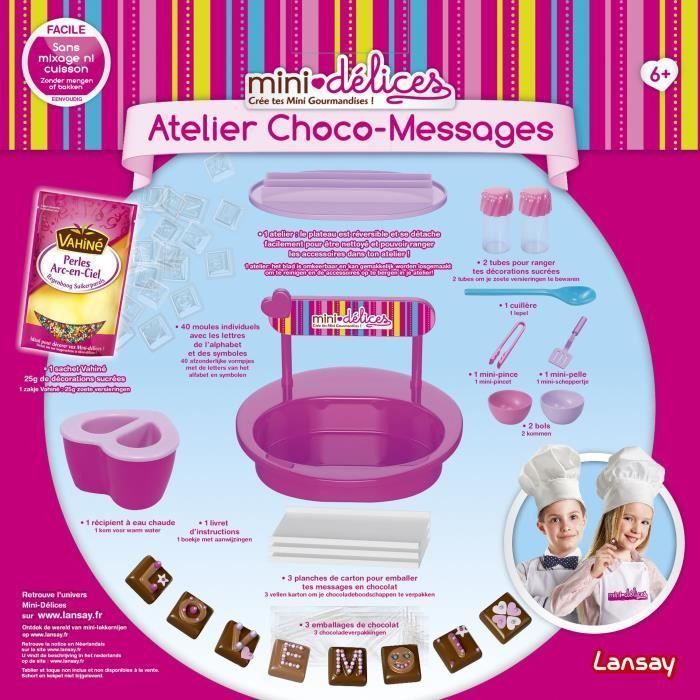 LANSAY Mini-Délices Mon Atelier Choco-Messages - Photo n°5