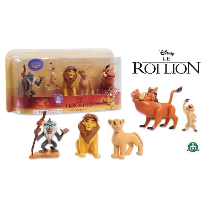 LE ROI LION - Coffret 5 figurines - Photo n°1