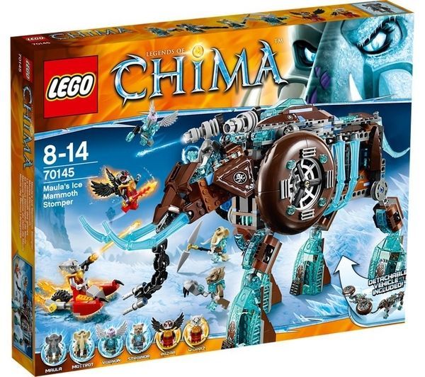 Lego 70145 Legends of Chima Playthemes Le Mammouth des Glaces - Photo n°1