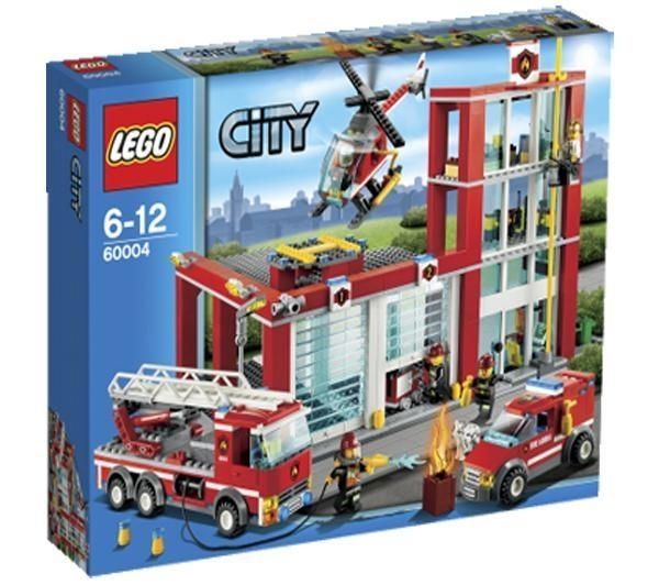 Lego City 60004 La Caserne des Pompiers - Photo n°1