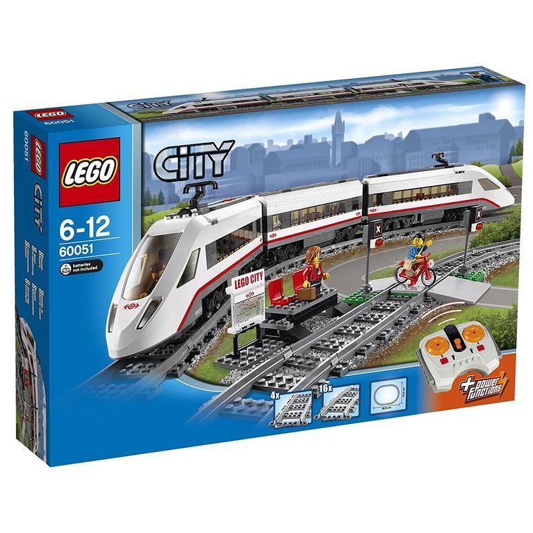 Lego City 60051 Train de passagers à grande vitesse - Photo n°1