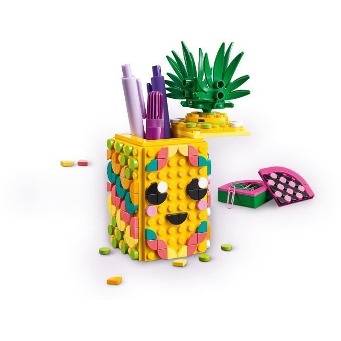 LEGO DOTS Le pot a crayons Ananas - Photo n°4