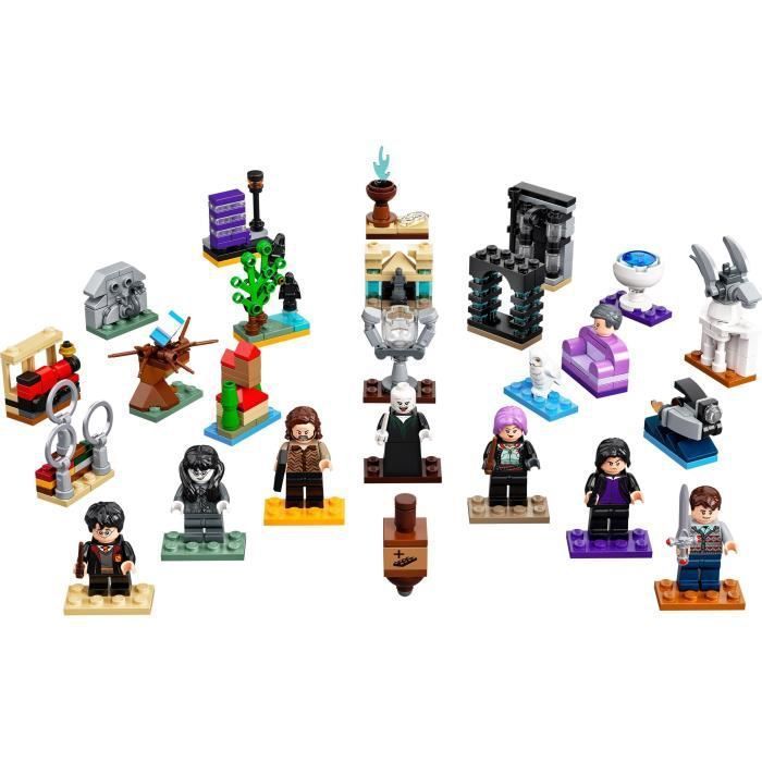 LEGO Harry Potter 76404 Le Calendrier de l'Avent 2022, 24 Mini-Jouets, avec Jeu de Société - Photo n°5
